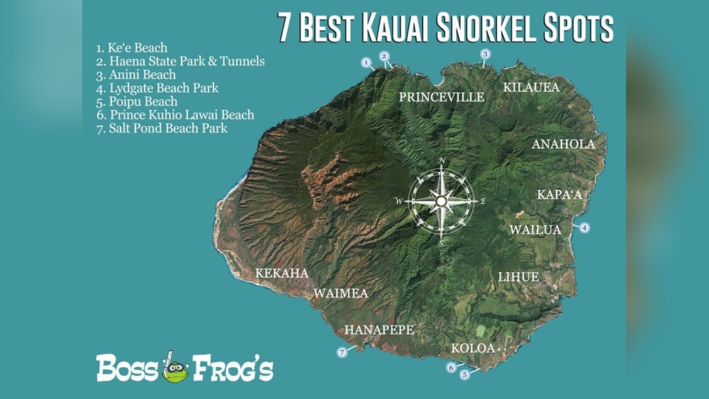 Best Places to Snorkel in Kauai