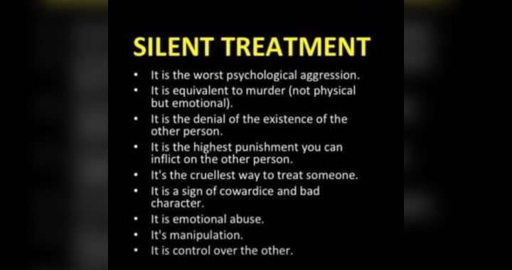 Giving Someone the Silent Treatment Speaks Volumes About Your Character