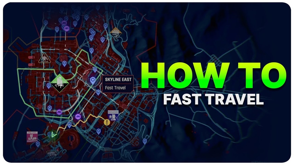 How to Fast Travel in Cyberpunk 2077