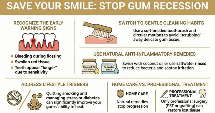How to Reverse Gum Recession at Home