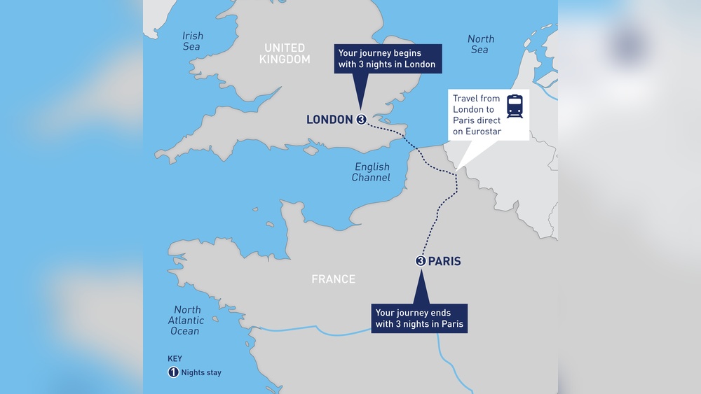 How to Travel between London And Paris