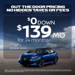Best Lease Deals $0 Down