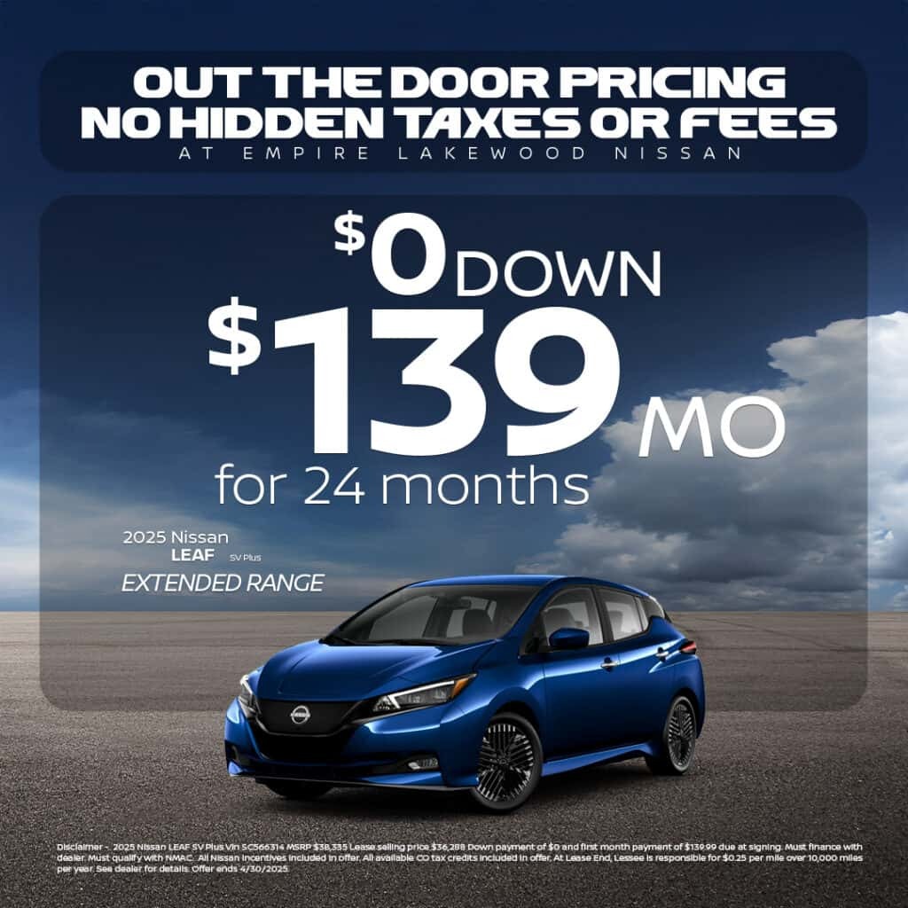Best Lease Deals $0 Down
